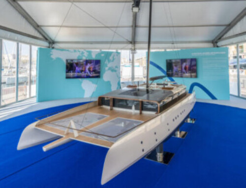 La maquette du premier bateau-musée ArtExplorer dévoilée à Marseille